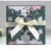 Christmas White Snowflake Card Laser Bowknot Invitation Card
